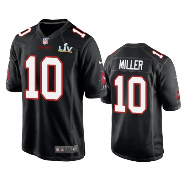 Tampa Bay Buccaneers Scotty Miller Black Super Bowl LV Game Fashion Jersey