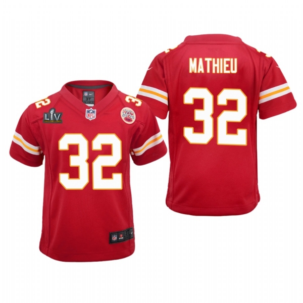 Youth Kansas City Chiefs Tyrann Mathieu Super Bowl LV Game Jersey - Red