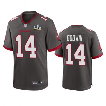 Tampa Bay Buccaneers Chris Godwin Pewter Super Bowl LV Game Jersey