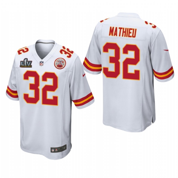 Kansas City Chiefs Tyrann Mathieu Super Bowl LV Game Jersey - White