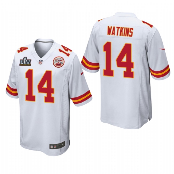 Kansas City Chiefs Sammy Watkins Super Bowl LV Game Jersey - White