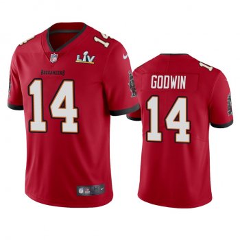 Tampa Bay Buccaneers Chris Godwin Red Super Bowl LV Vapor Limited Jersey