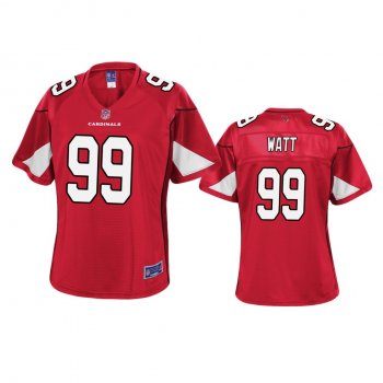 Women's Arizona Cardinals J.J. Watt Cardinal Pro Line Jersey