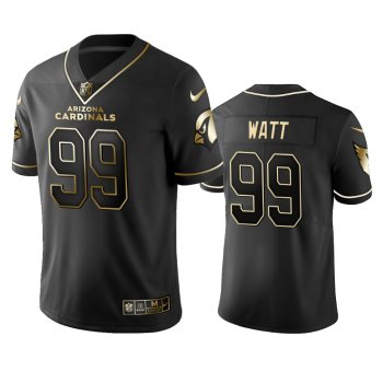 J.J. Watt Cardinals Black Golden Edition Vapor Limited Jersey