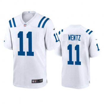 Indianapolis Colts Carson Wentz White Game Jersey