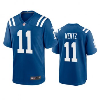 Indianapolis Colts Carson Wentz Royal Game Jersey