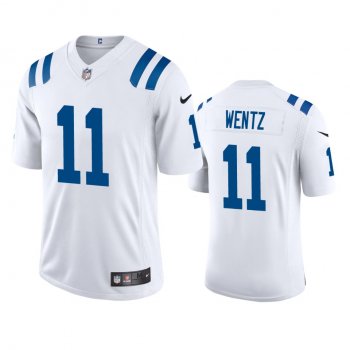 Carson Wentz Indianapolis Colts White Vapor Limited Jersey