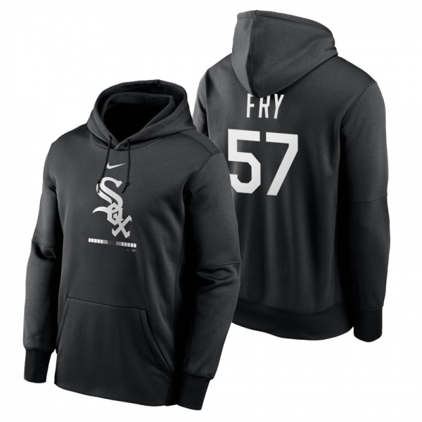 Chicago White Sox Jace Fry Black Legacy Performance Pullover Hoodie