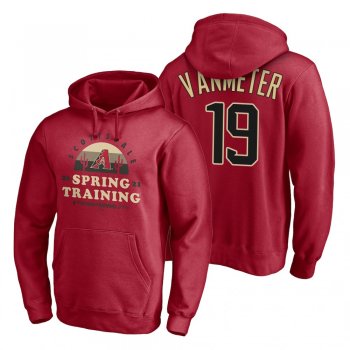 Arizona Diamondbacks Josh VanMeter Red 2021 Spring Training Upper Decker Pullover Hoodie