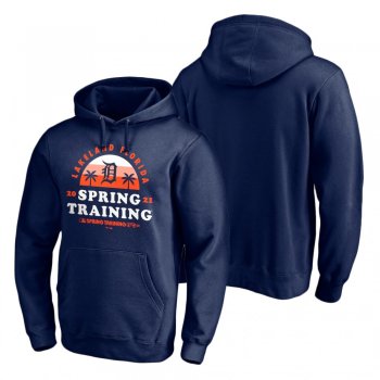 Detroit Tigers Navy 2021 Spring Training Upper Decker Pullover Hoodie