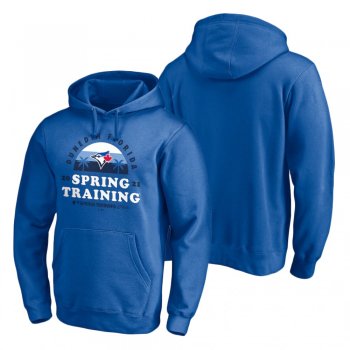 Toronto Blue Jays Royal 2021 Spring Training Upper Decker Pullover Hoodie