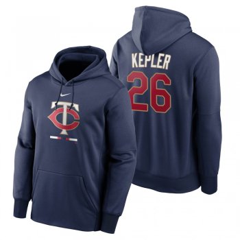 Minnesota Twins Max Kepler Navy Legacy Performance Pullover Hoodie