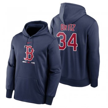 Boston Red Sox David Ortiz Navy Legacy Performance Pullover Hoodie