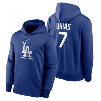 Los Angeles Dodgers Julio Urias Royal Legacy Performance Pullover Hoodie