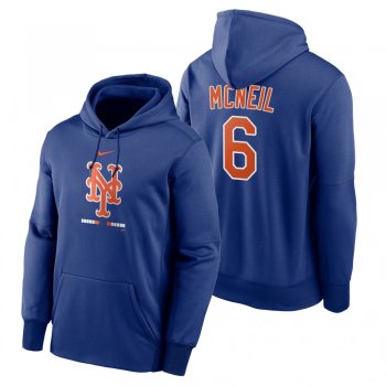 New York Mets Jeff McNeil Royal Legacy Performance Pullover Hoodie