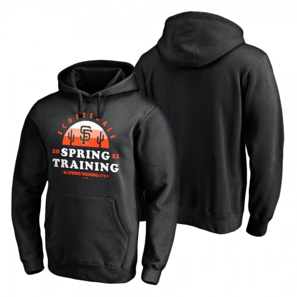 San Francisco Giants Black 2021 Spring Training Upper Decker Pullover Hoodie