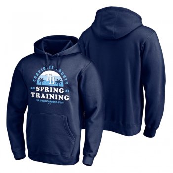 Tampa Bay Rays Navy 2021 Spring Training Upper Decker Pullover Hoodie