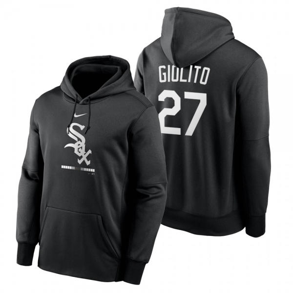 Chicago White Sox Lucas Giolito Black Legacy Performance Pullover Hoodie