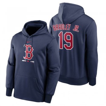 Boston Red Sox Jackie Bradley Jr. Navy Legacy Performance Pullover Hoodie