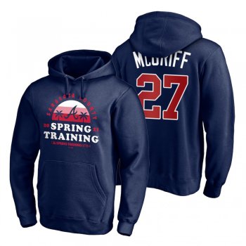 Atlanta Braves Fred McGriff Navy 2021 Spring Training Upper Decker Pullover Hoodie