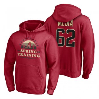 Arizona Diamondbacks Humberto Mejia Red 2021 Spring Training Upper Decker Pullover Hoodie