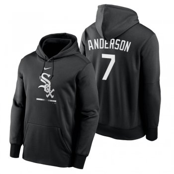 Chicago White Sox Tim Anderson Black Legacy Performance Pullover Hoodie