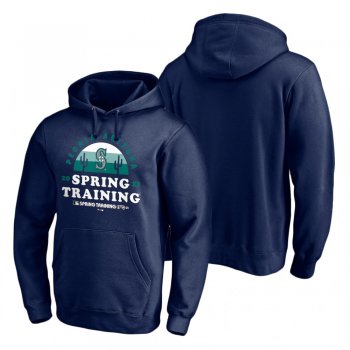 Seattle Mariners Navy 2021 Spring Training Upper Decker Pullover Hoodie