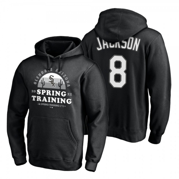 Chicago White Sox Bo Jackson Black 2021 Spring Training Upper Decker Pullover Hoodie