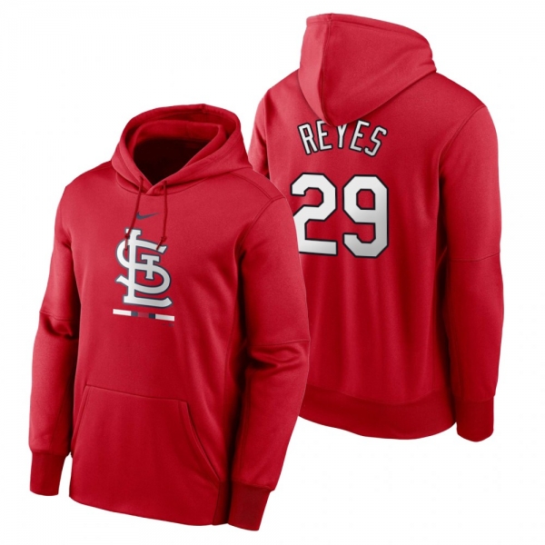 St. Louis Cardinals Alex Reyes Red Legacy Performance Pullover Hoodie