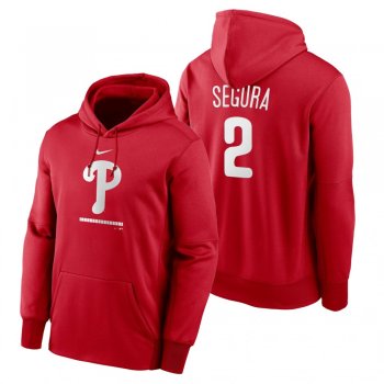 Philadelphia Phillies Jean Segura Red Legacy Performance Pullover Hoodie