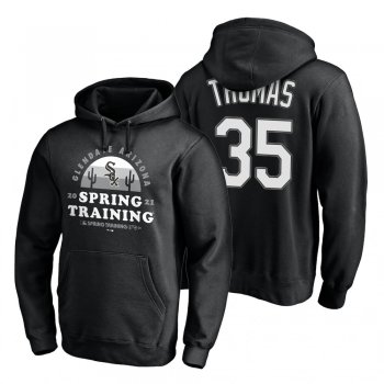 Chicago White Sox Frank Thomas Black 2021 Spring Training Upper Decker Pullover Hoodie