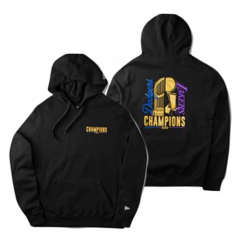 Dodgers Black Dual City Champs Lakers Hoodie