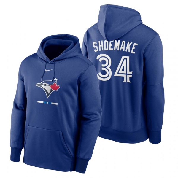 Toronto Blue Jays Matt Shoemaker Royal Legacy Performance Pullover Hoodie