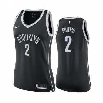 Women Blake Griffin Brooklyn Nets Black Icon Edition 2020-21 Jersey