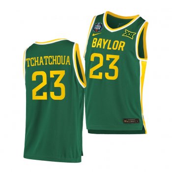 Baylor Bears Jonathan Tchamwa Tchatchoua 2021 March Madness Final Four Green Home Jersey