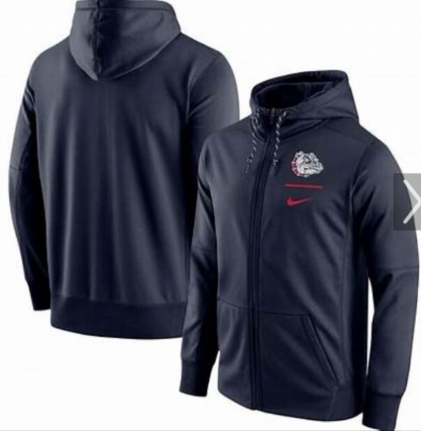 Men's Nike Navy Gonzaga Bulldogs Hoodie