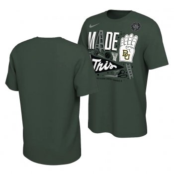 Baylor Bears 2021 March Madness Final Four Green Locker Room T-Shirt