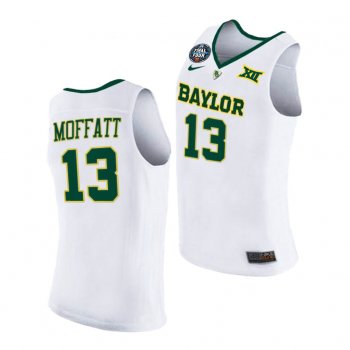 Baylor Bears Jackson Moffatt 2021 March Madness Final Four White Jersey