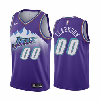 Jordan Clarkson Utah Jazz 2019-20 Purple Classics Edition Jersey