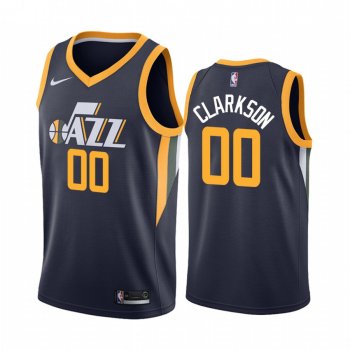 Jordan Clarkson Utah Jazz 2019-20 Navy Icon Edition Jersey