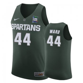 Michigan State Spartans Nick Ward #44 Green 2019 Final-Four Replica Jersey