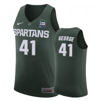 Michigan State Spartans Conner George #41 Green 2019 Final-Four Replica Jersey