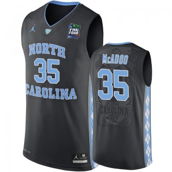 North Carolina Tar Heels Ryan McAdoo #35 Black 2019 Final-Four Replica Basketball Jersey