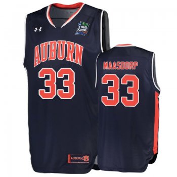 Auburn Tigers Chase Maasdorp #33 Navy 2019 Final-Four Replica Jersey