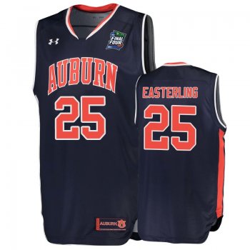 Auburn Tigers Brett Easterling #25 Navy 2019 Final-Four Replica Jersey