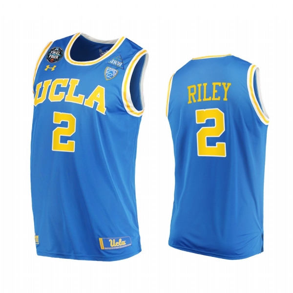 Cody Riley #2 UCLA Bruins 2021 March Madness Final Four Jersey Blue PAC-12