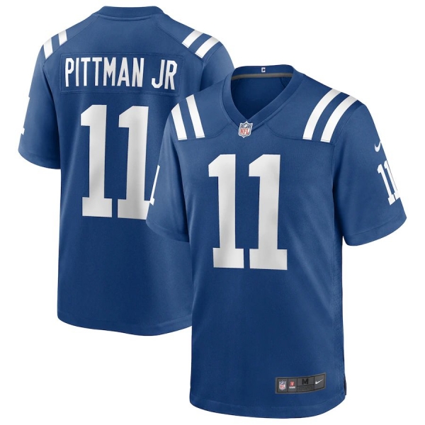 Men's Nike Michael Pittman Jr. Royal Indianapolis Colts 2020 NFL Draft Pick Game Jersey