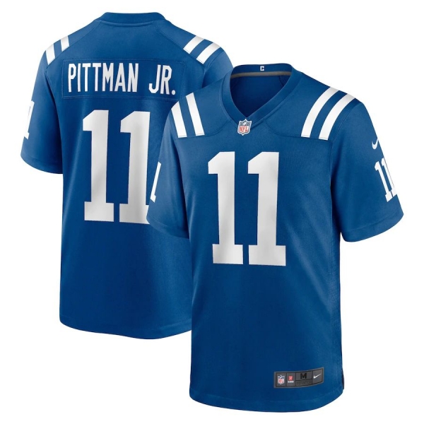 Youth Indianapolis Colts Nike Home Game Jersey - Royal - Michael Pittman Jr.