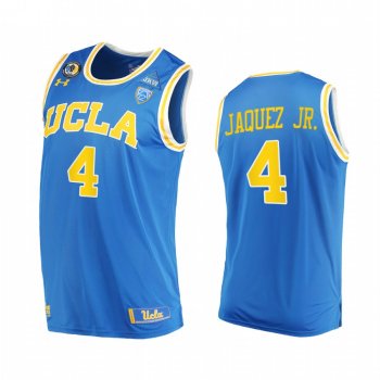 Jaime Jaquez Jr. #4 UCLA Bruins 2021 March Madness Elite 8 Jersey Blue Stand Together