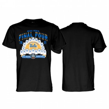 UCLA Bruins Black 2021 March Madness Final Four Bound Jersey Men T-Shirt